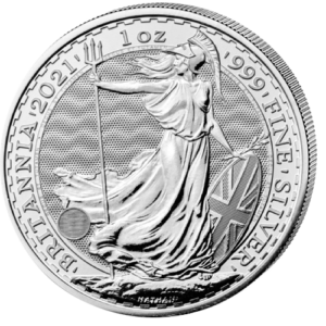 Britannia Silbermünze